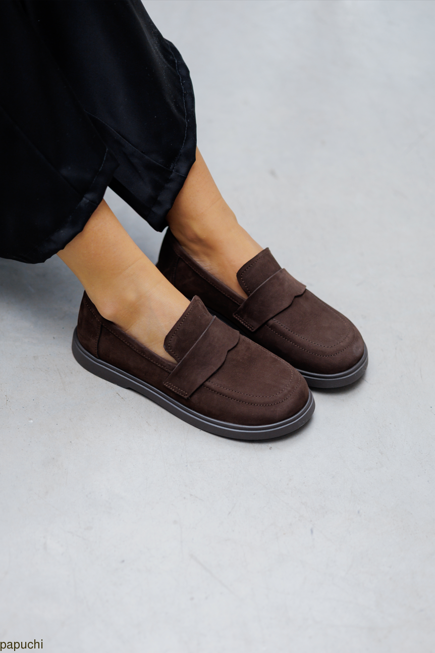 ЛОФЕРИ коричневі 10-36-3  0